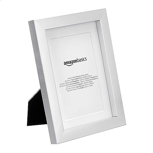 AmazonBasics Matted Photo Frame with Stand, Set of 2 | 5 AmazonBasics Matted Photo Frame with Stand, Set of 2 | 5